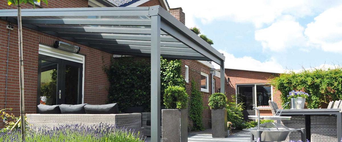 glazen veranda aan huis